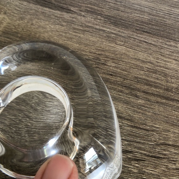 Orrefors Heart-Shaped Crystal Votive Holder - Picture 8 of 13